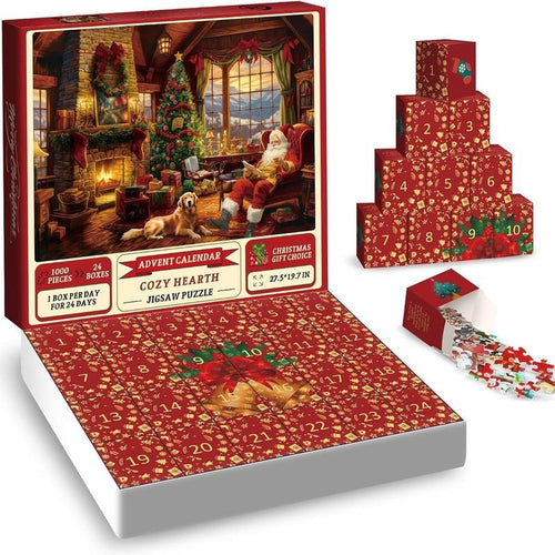 MerryMade® 24 Days Christmas Countdown Ornaments Building Set