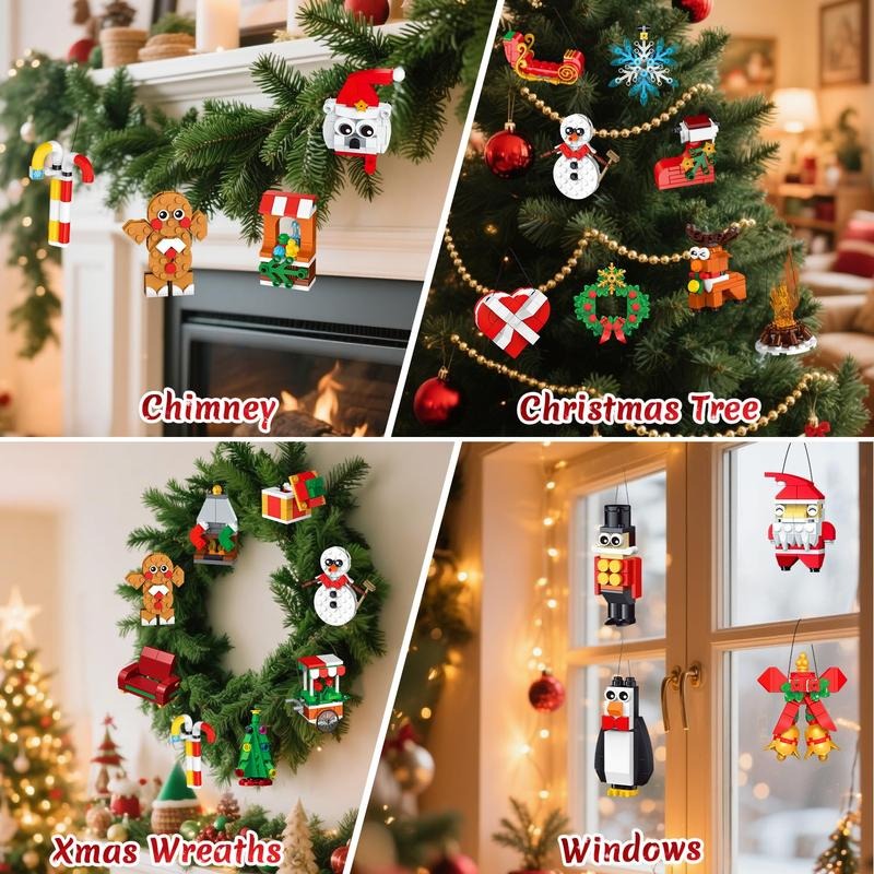 MerryMade® 24 Days Christmas Countdown Ornaments Building Set