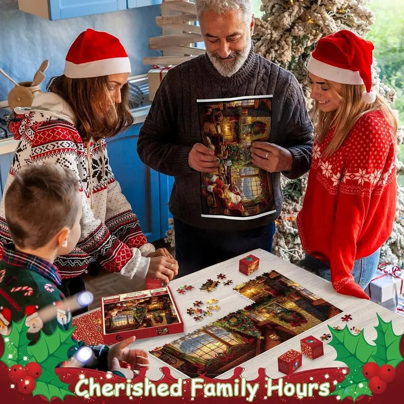 MerryMade 24 Day Premium Christmas Countdown Puzzle