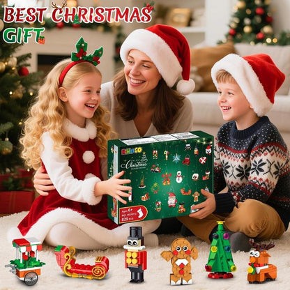 MerryMade® 24 Days Christmas Countdown Ornaments Building Set